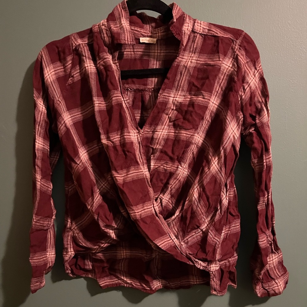 Cross-over flannel🍂
